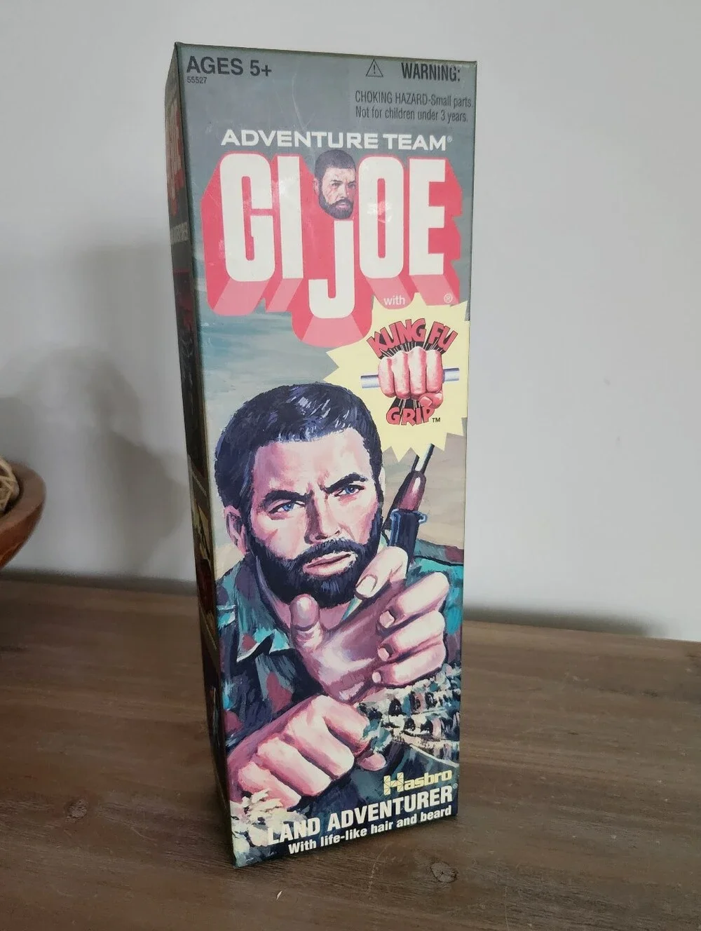 2006 GI Joe Adventure Team Land Adventurer 12in Kung Fu Grip Hasbro Boxed Figure